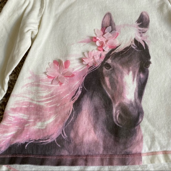 Hatley Long Sleeve T-Shirts Tees Horse and Thespian Mardi Gras Mask - Picture 9 of 11